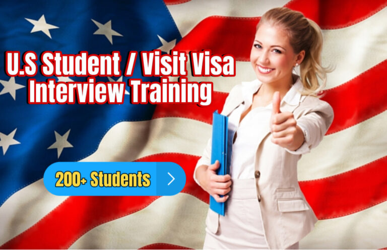 U.S Student/Visit Visa Interview Training